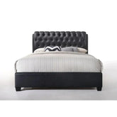 Ireland II Black PU Eastern King Bed Model 14347EK By ACME Furniture